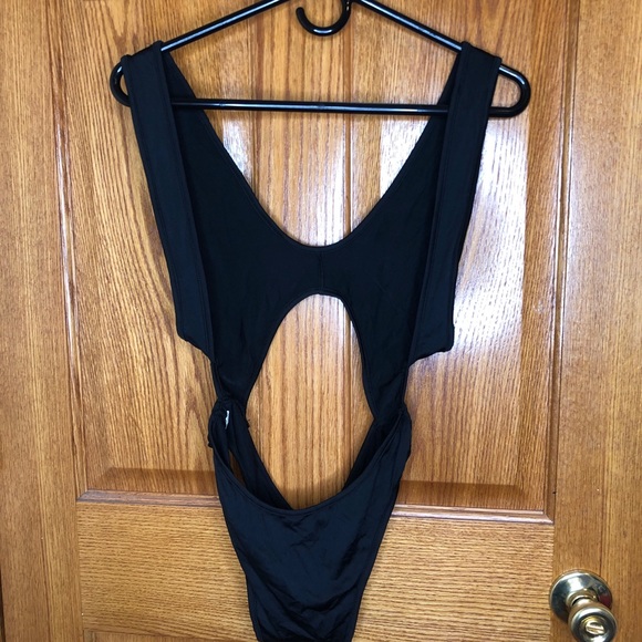 Other - Black cut-out swimsuit
